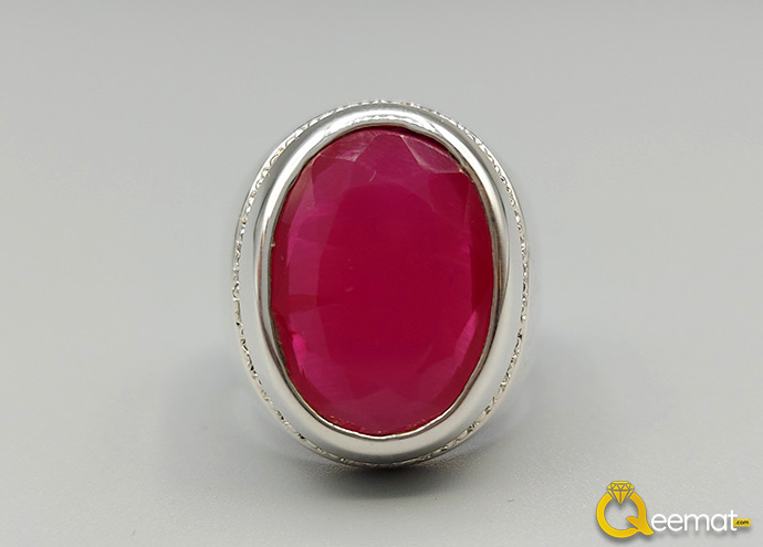 Garnet Stone Ring For Men And Women