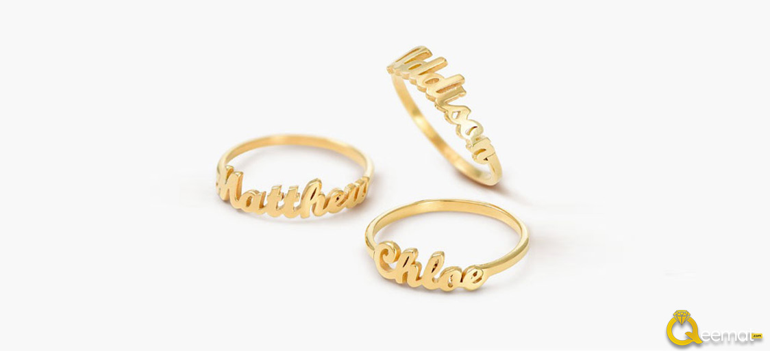 Buy Custom Name Gold Plated Ring For Boys And Girls