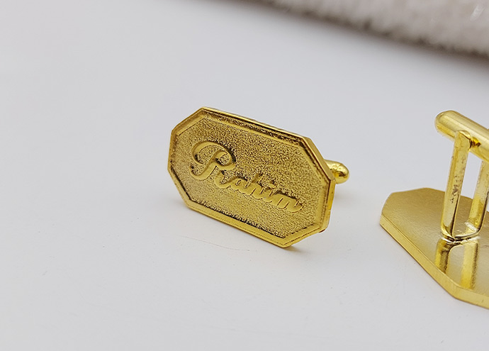 Custom Name Lazer Printed Cufflinks For Boy