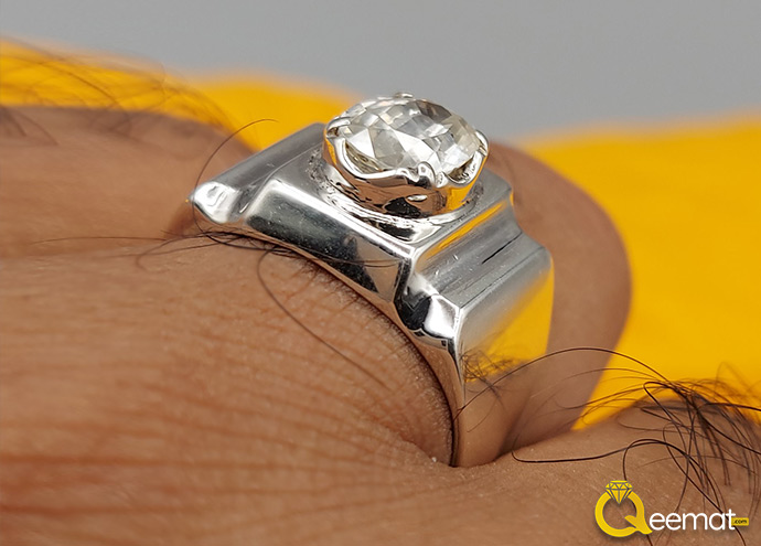 Diamond Copy Zircon Ring For Men