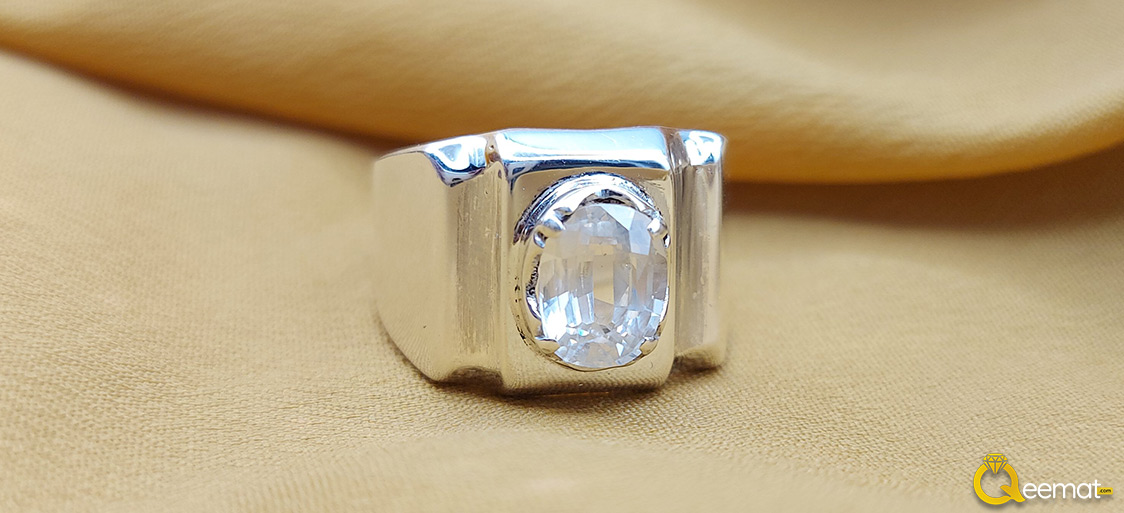 Diamond Copy Zircon Ring For Women