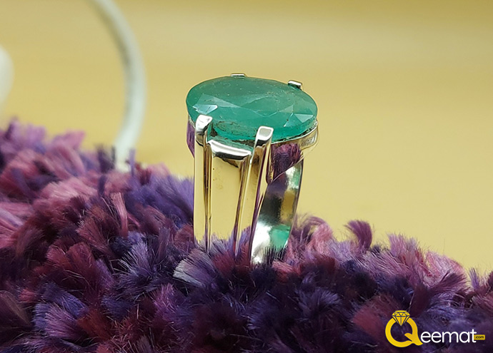 Gemini Birthstone Emerald Ring For Boy