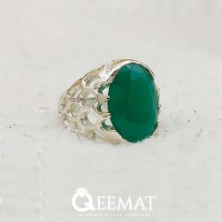 Zamurd Stone Chandi Made Ring Stunning Design For Men – Jewelry for Men ...