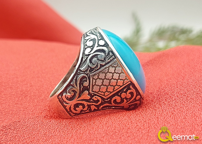 Turquoise Ring For Men Partaash Style