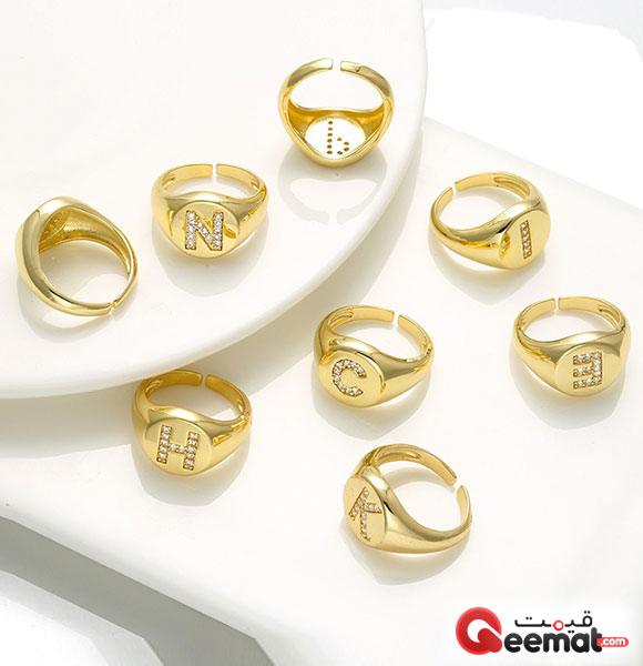 Buy Online Y Alphabet Design Ring For Girls