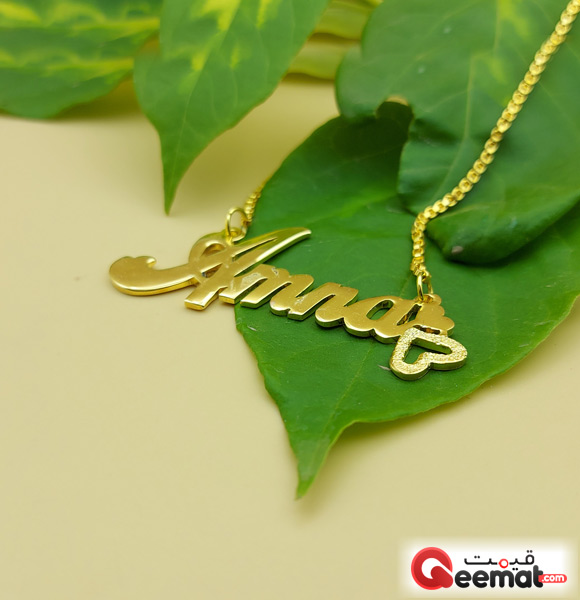 Single Name Necklace Artificial For Girls