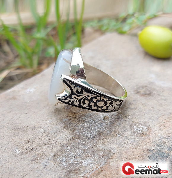Husband Wife Set Titanium Sterling Silver 925 Wedding Ring Engagement Ring  Set | eBay