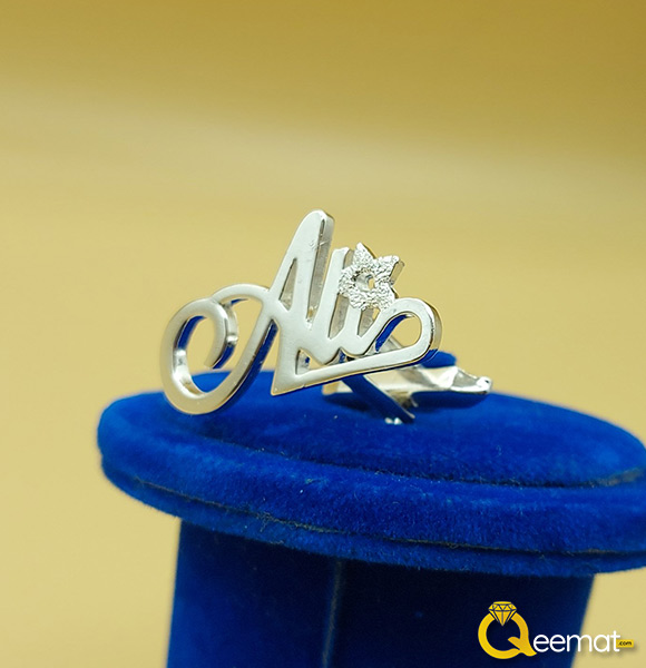 Simple Ali Name Cufflinks For Men Clothing
