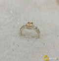 Oval Shape Yellow Topaz Gemstone Ring For Women
