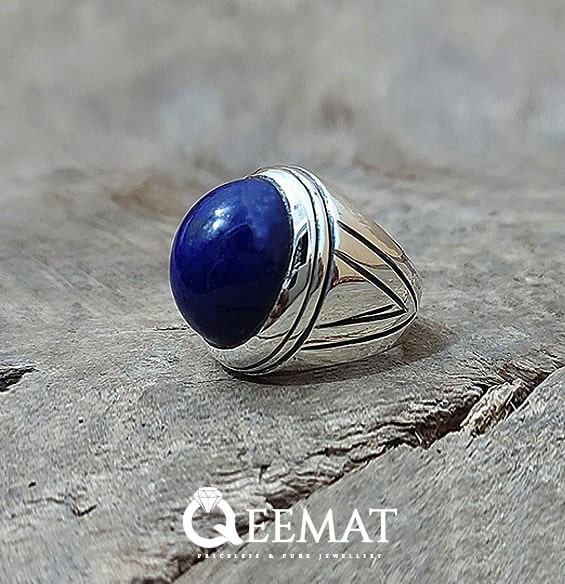 Rings, Lapis Lazuli Gemstone Silver Ring Size 10, Boho Hippie Design  Jewelry 9x11mm Cabochon Oval Gemstone Cut, 3.1 Total Grams, Jewelry - Etsy