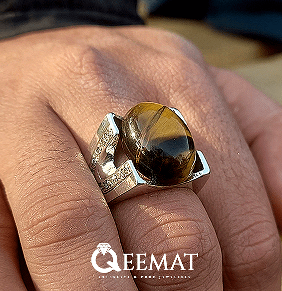 tigers-eye-stone-silver-ring-for-men