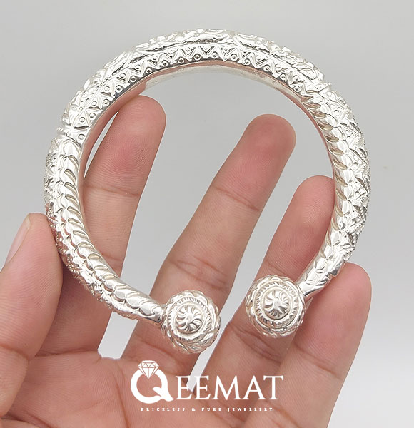 Pure Silver Kadas & Bangles at Best Price only at Joharcart | COD Available