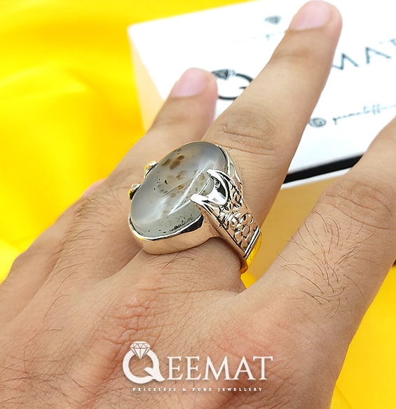 Real Yamini Agate Stone Ring for Men – Made of Silver – Jewelry for Men &  Women