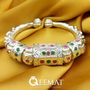 Indian Design Women Bangle - Perfect for Girls Made in Silver