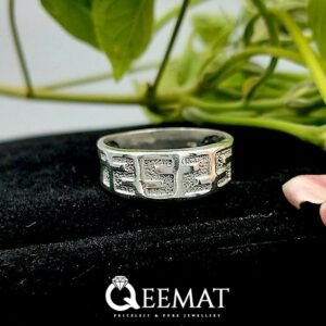 Simple Handmade Silver Band Ring For Girls & Women's