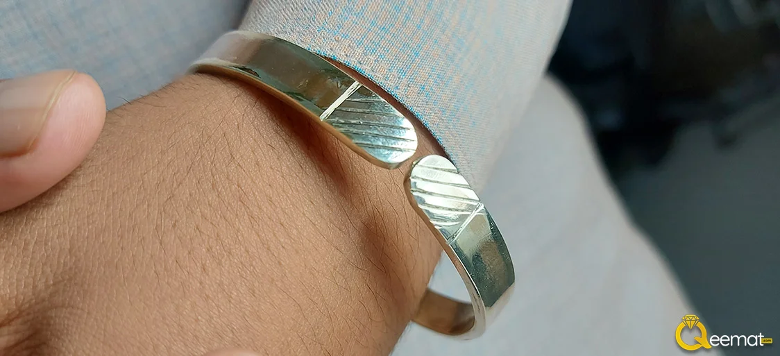 Blue Topaz Aquamarine Silver Ring For Boy