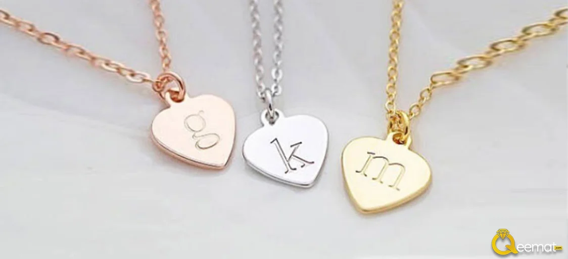 Gold Plated Heart Shape Love Pendant For Boy And Girls