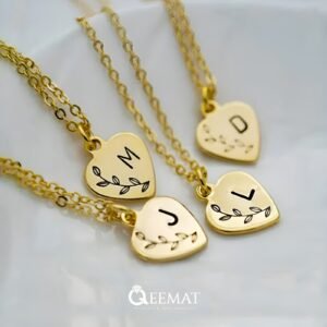 Gold Plated Heart Shape Love Pendant For Men And Women