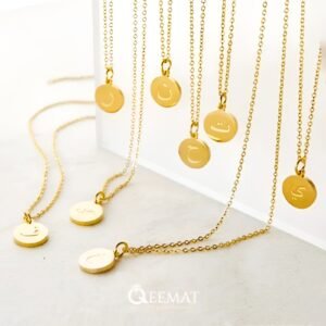 Alphabet Necklace Design Made in 925 Sterling Silver