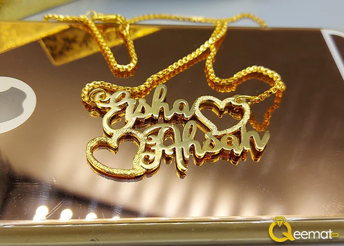 Heart Shape Couple Necklace For Men And Women