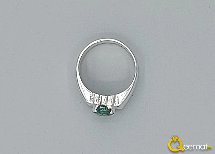 Man New Style Gemstone Ring Pure Silver