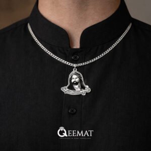 Shabeeh-e-Mola Ali (A.S) with Zulfiqar Locket & Silver Chain