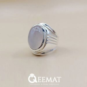 Quartz Stone Solitaire Handmade Ring - Made of 925 Silver