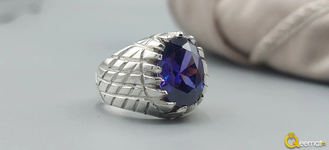 Natural Zircon Stone Ring For Men To Gift Husband Or Boy Friend Natural Zircon Stone Ring For Men To Gift Husband Or Boy Friend