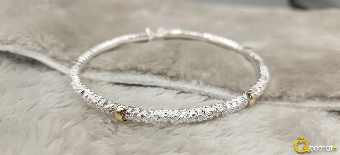 New Design Best Quality Silver Kara Bracelet