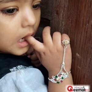 Silver Ring and Bracelet for Kids or New Born Babies