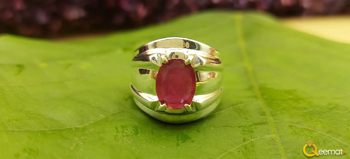 New Design Garnet Stone Ring