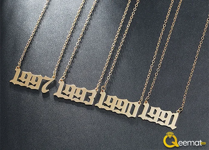 Numeric Number Necklace For Girls Gift
