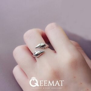 Dolphin Design 925 Sterling Silver Party Ring For Girls - Stoneless Ring
