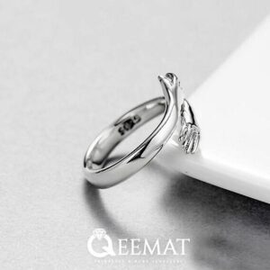 Hug Ring for Girls and Boys - Love Ring of 925 Sterling Silver
