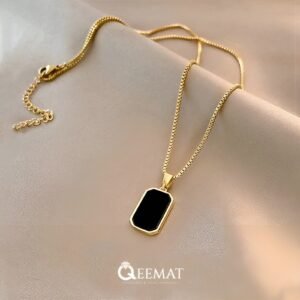 Simple Cut Agate Pendant In 925 Sterling Silver for Women & Girls