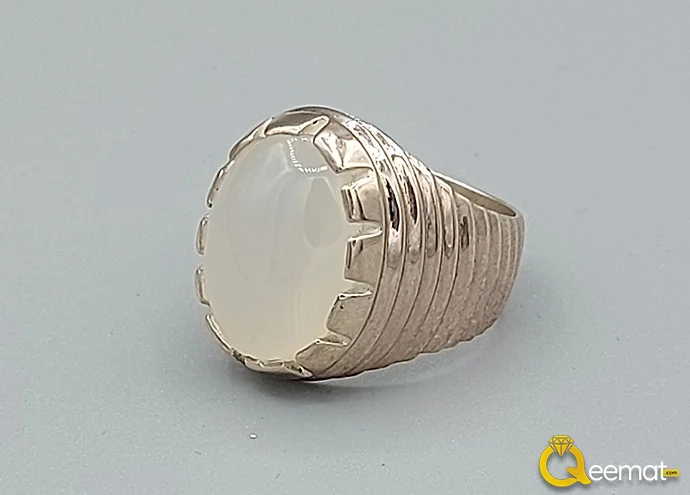 Real Dur e Najaf Stone Pure Silver Stone Ring Real Dur e Najaf Stone Pure Silver Stone Ring
