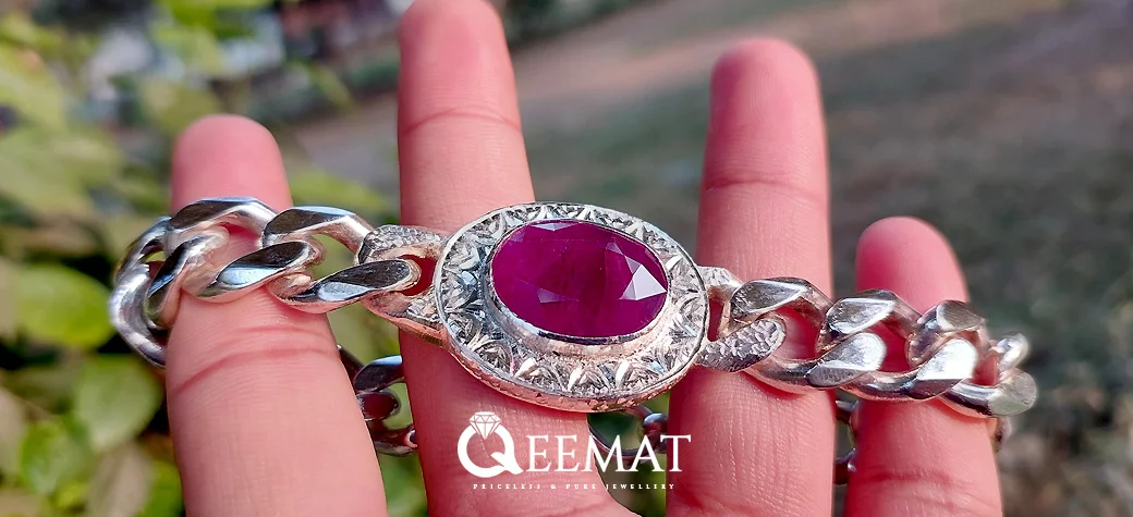 Red Gemstone Birthday Gift for Men Red Gemstone Birthday Gift for Men