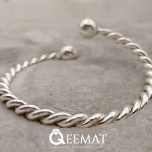 Handmade 925 Silver Shia Bracelet/Kada for Men & Women
