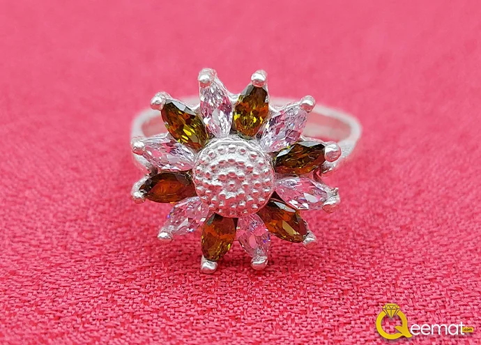 Silver Ring For Girls New Design