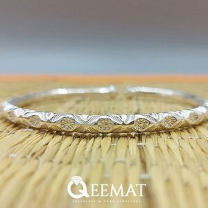 Pure Silver Bracelet (Kara/Kari) for Men & Women