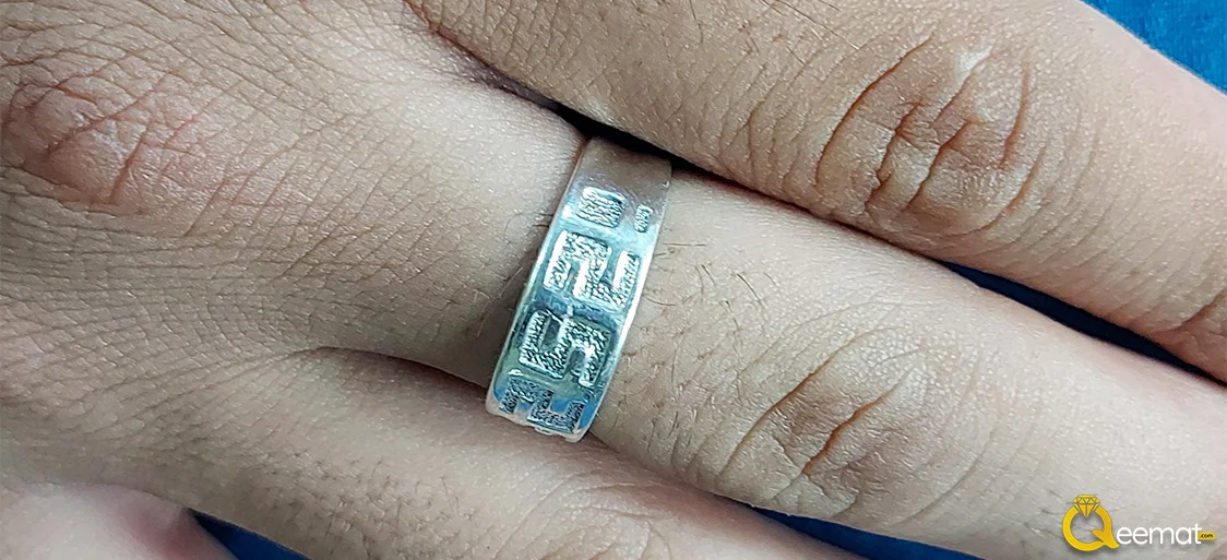 Simple Pure Silver Rings For Women Without Stones