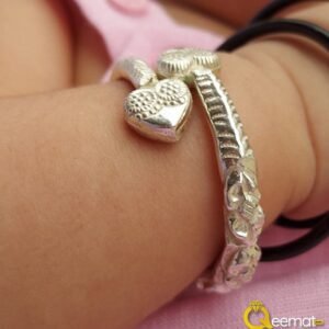 Phulwari Style Silver Bracelet/Kada for A Baby Boy or Baby Girl
