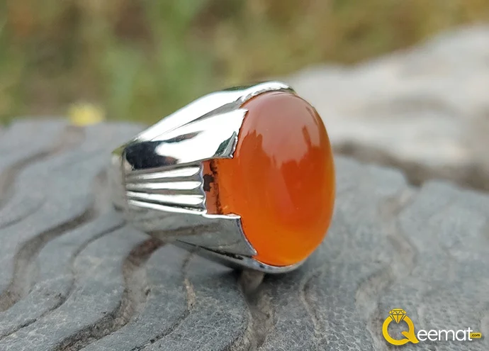Yemeni Agate Ring Design In Pure 925 Silver For Men's