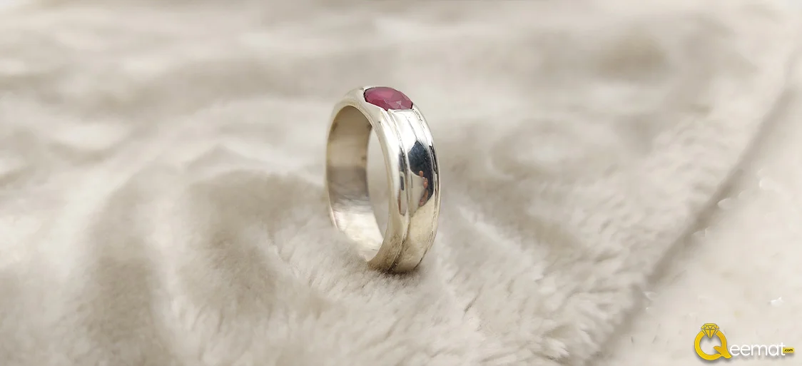 Garnet Band Ring Design For Her Garnet Band Ring Design For Her