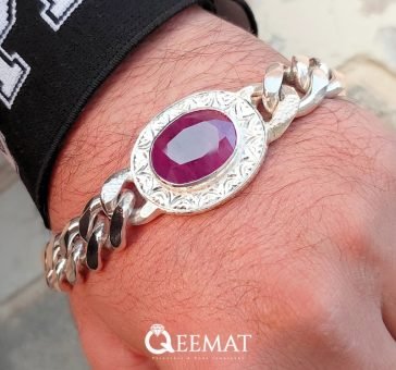 Capricorn Gemstone Bracelet for Men's